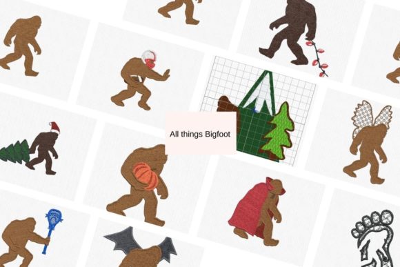 All Things Bigfoot Embroidery Bundle Review