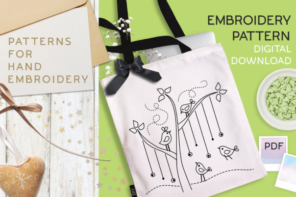 Birds Tree DIY Embroidery Review