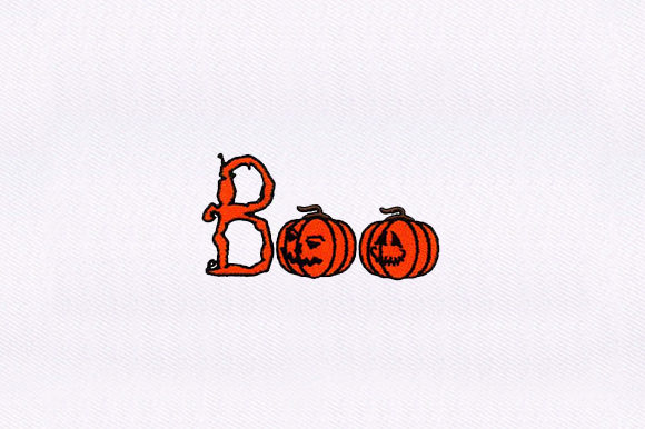 Boo Pumpkin Embroidery Review for Boutique Sweatshirts