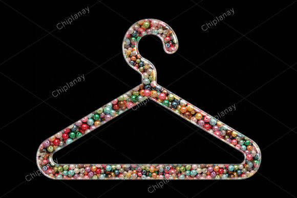 Clothes Hanger Beads Colorful Embroidery Review
