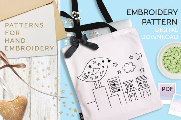DIY Embroidery Bird City Review for Seasonal Use