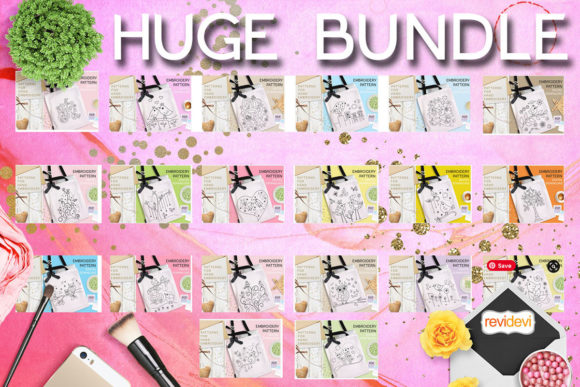 DIY Hand Embroidery Patterns Bundle Review