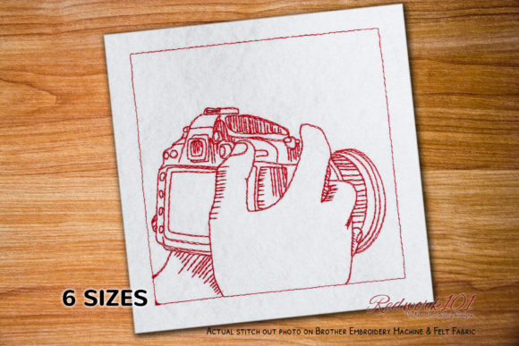 DSLR Camera in Hand Embroidery Design Review