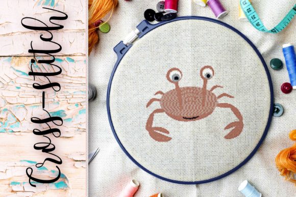 Embroidery Cross-stitch Crab Review for Business Use