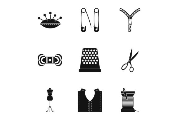 Embroidery Kit Icons Set Review for Seasonal Projects