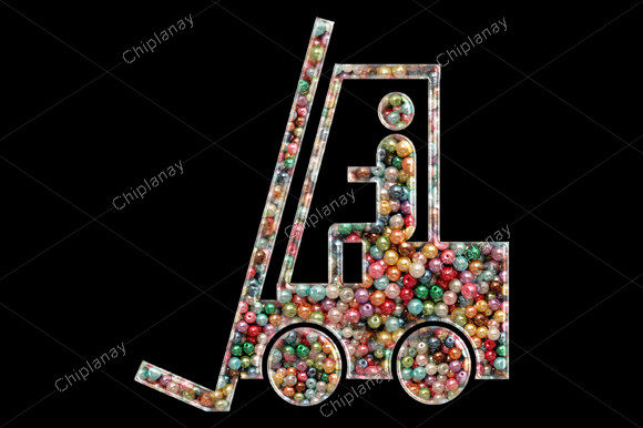 Forklift Beads Colorful Embroidery Review