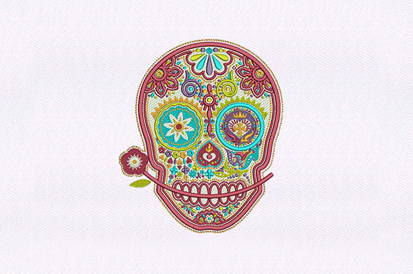 Funky Skull Embroidery Review