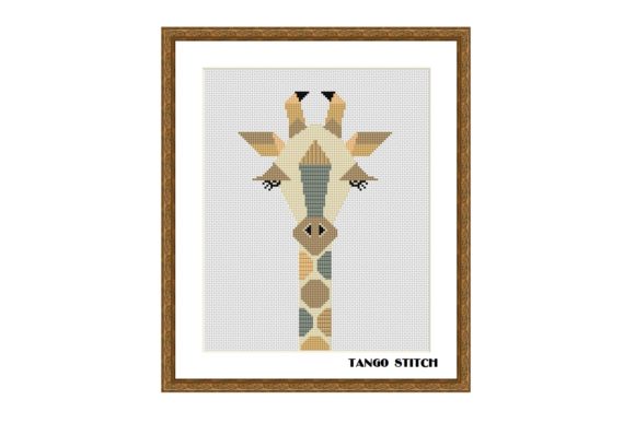 Geometric Giraffe Cross Stitch Pattern Review