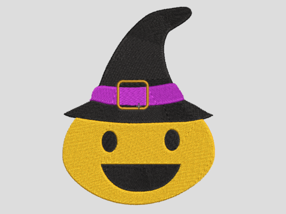 Helloween Emoticon with Witch Hat Review