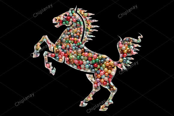 Horse Beads Colorful Embroidery Review