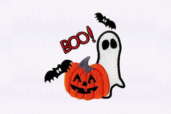 Jack O Ghost and Bats Embroidery Review