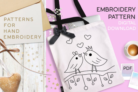Love Birds Embroidery Pattern Review