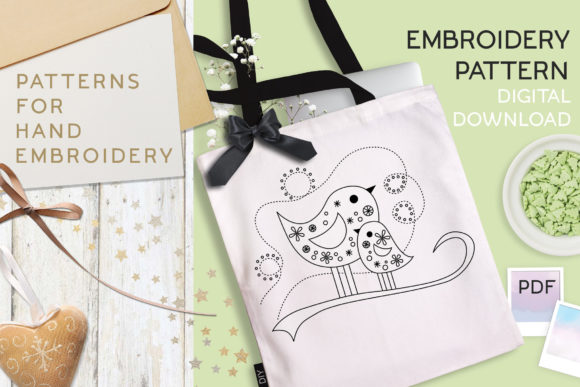 Mom Birdie Embroidery Pattern Review