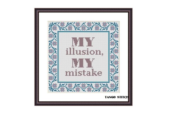 My Illusion, My Mistake Embroidery Review