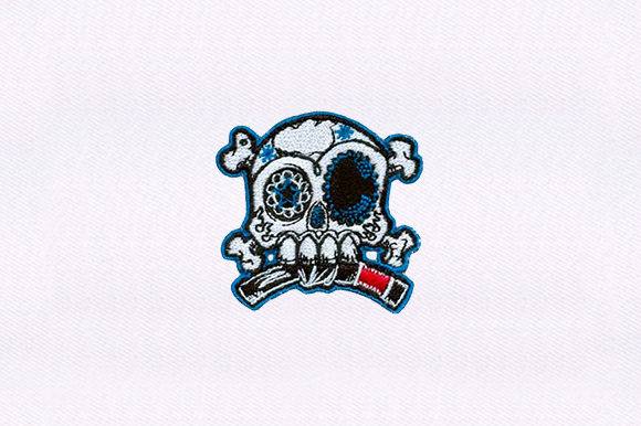Skull Crossbones Embroidery Review