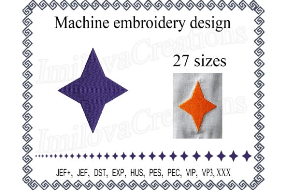 Small Purple Star Embroidery Review for Etsy Sellers