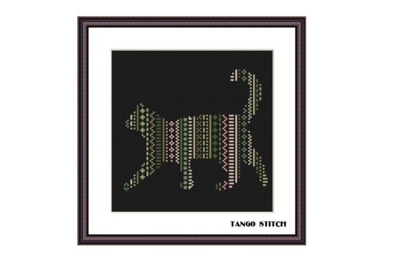 Striped Cat Cute Animals Cross Stitch Review