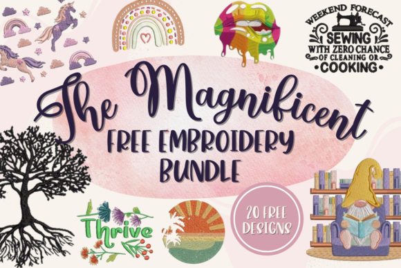 The Magnificent Free Embroidery Bundle Review